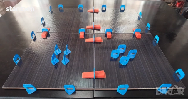 Клипсове и Клинове за нивелиране на плочки за Хоризонтално и Вертикално полагане. , снимка 8 - Гранитогрес и плочки - 54067453