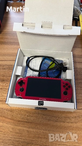 Sony PS Vita PCH-1000 Cosmic Red CIB(Complete in Box) 8GB, снимка 4 - PlayStation конзоли - 53333934
