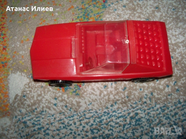 Соц пластмасова количка играчка, снимка 5 - Коли, камиони, мотори, писти - 51553556