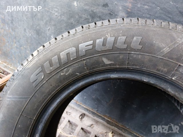 1 бр.зимни гуми Sanfull 205 75 16С DOT0123 Цената е за брой!, снимка 4 - Гуми и джанти - 44292745