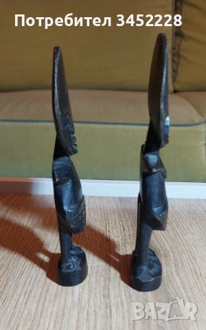 дърворезби две фигурки за ценители , снимка 5 - Декорация за дома - 52505682