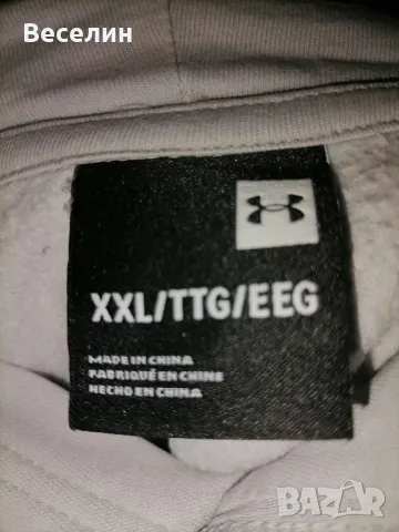 Суичър, худи Under Armour, XXL , снимка 6 - Спортни дрехи, екипи - 47385278