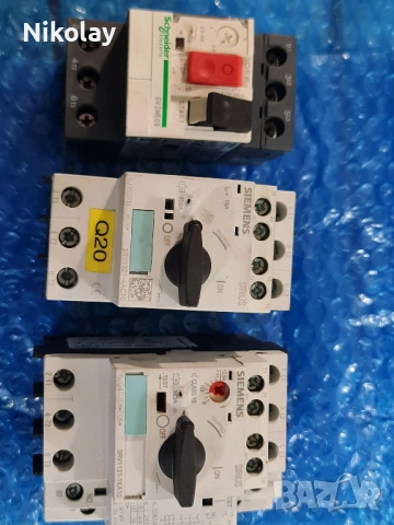 MOТОРНИ ЗАЩИТИ,КОНТАКТОРИ,РЕЛЕТА, SIEMENS, ЕАТОН,  SCHNEIDERMOELLER , снимка 17 - Друга електроника - 53967272