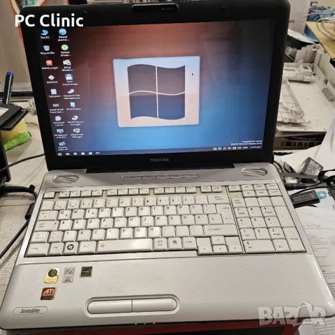 ЗА ЧАСТИ Toshiba Satellite L500-14N | Intel Pentium T4300 | DDR2 | 1366x768 |  лаптоп/laptop