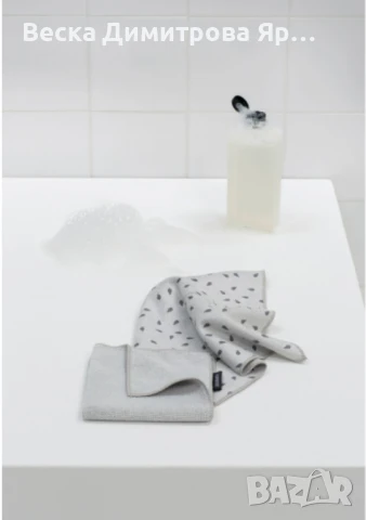 Комплект 2 броя микрофибърни кърпи,  Brabantia SinkSide Light Grey/ Dark Grey, снимка 5 - Други - 50540577