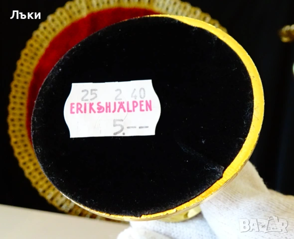 Шведски настолен свещник 6 см. , снимка 4 - Декорация за дома - 54305900