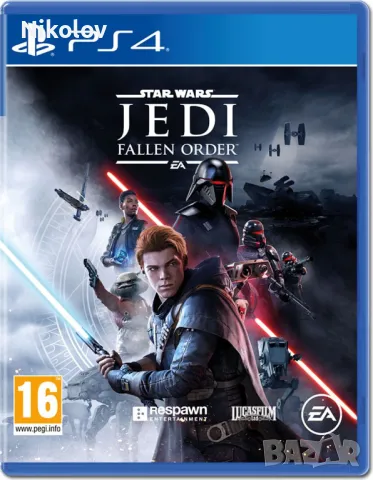 Star Wars Jedi Fallen Order PS4 (Съвместима с PS5), снимка 1