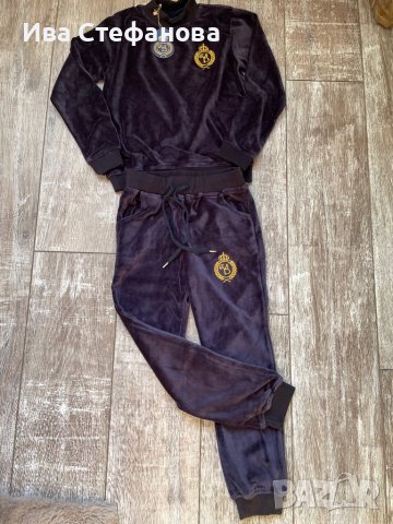 Детски нов спортен сет лот екип от две части плюш 11-12 години , снимка 4 - Детски комплекти - 38113924