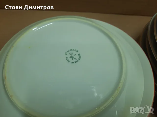 Порцеланови чинии 17см, 19см, снимка 2 - Чинии - 55951737