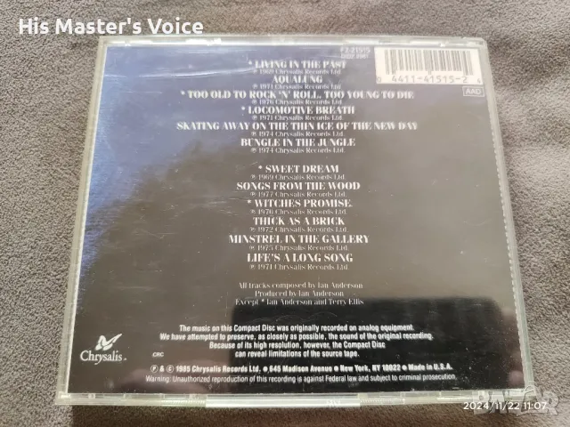 Jethro Tull – Original Masters CD, снимка 2 - CD дискове - 48718356