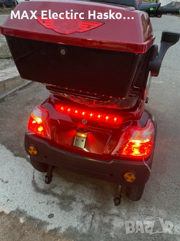 NEW  Модел Електрическа Триколка FM1-LUX 1500W -RED/BLACK, снимка 8 - Мотоциклети и мототехника - 38802842