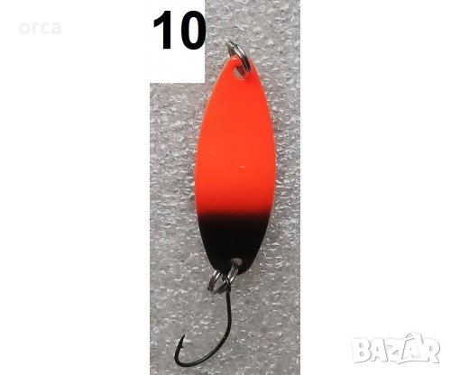 Клатушка OSAKO ATTACK SPOON 3.5 – пъстърва, костур, кефал, 3.5 г, снимка 5 - Такъми - 38321846