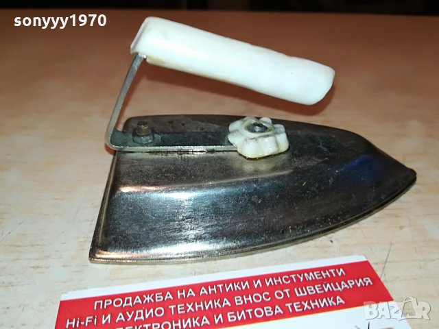 метална малка ютия за колекция 2808211413, снимка 5 - Колекции - 33948540