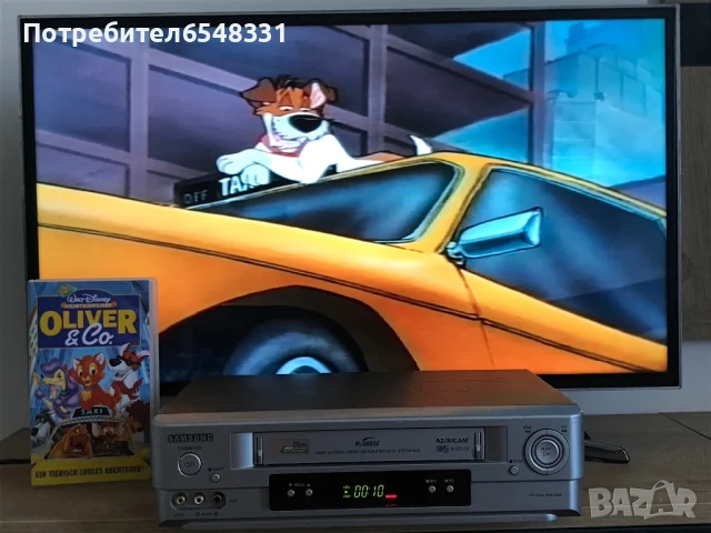 Видеокасета Oliver & Go VHS, снимка 2 - Анимации - 51400787