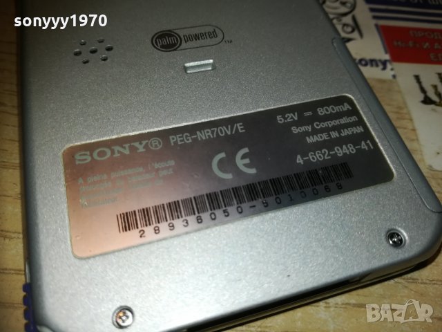 sony peg-nr70v/e-clie-the big one-JAPAN-колекционерски, снимка 13 - Sony - 30237587