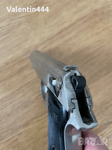 Пистолет "ВАЛТЕР  ПП" кал. 7,65мм - ДЕАКТИВИРАН/ОБЕЗОПАСЕН, снимка 6 - Бойно оръжие - 54024238