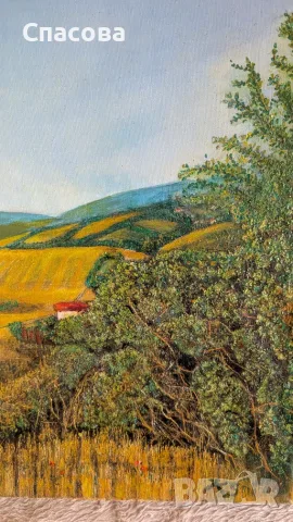 Поглед към Витоша, снимка 2 - Картини - 56073895