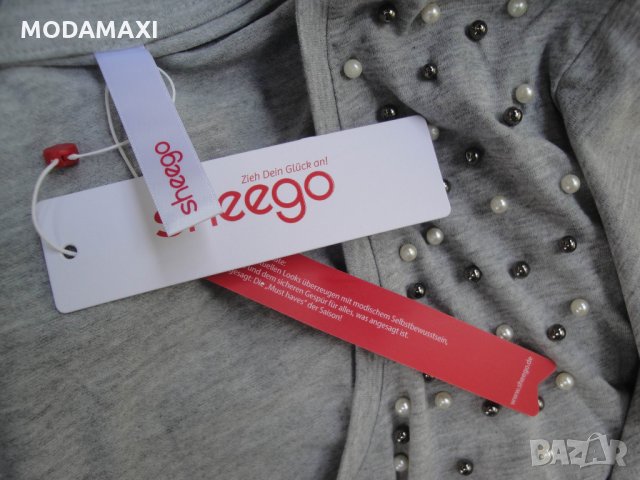 4XL Нова блуза Sheego с перли , снимка 8 - Туники - 34235036