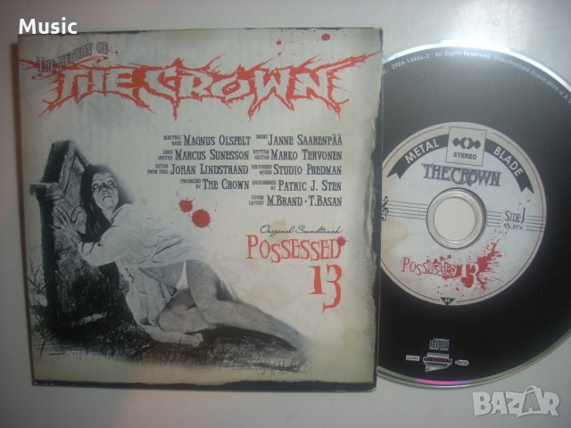  The Crown ‎– Possessed 13 - промо диск, снимка 1 - CD дискове - 35373558