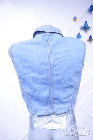 Дънково елече, снимка 5 - Детски якета и елеци - 42921666