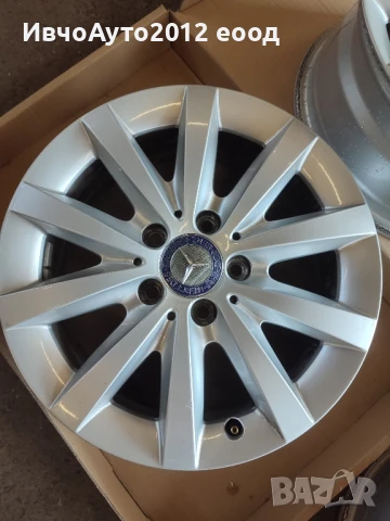 Алуминиеви джанти 16 оригинални mercedes cla a b classe, снимка 6 - Гуми и джанти - 51342509