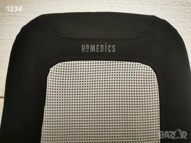 Масажор HoMedics SBM-415 масажираща седалка за ролков и Шиацу масаж с подгрев, снимка 5 - Масажори - 48838962