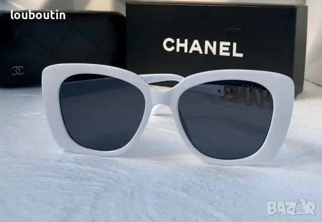 CH 2024 дамски слънчеви очила котка бели черни, снимка 9 - Слънчеви и диоптрични очила - 47742105