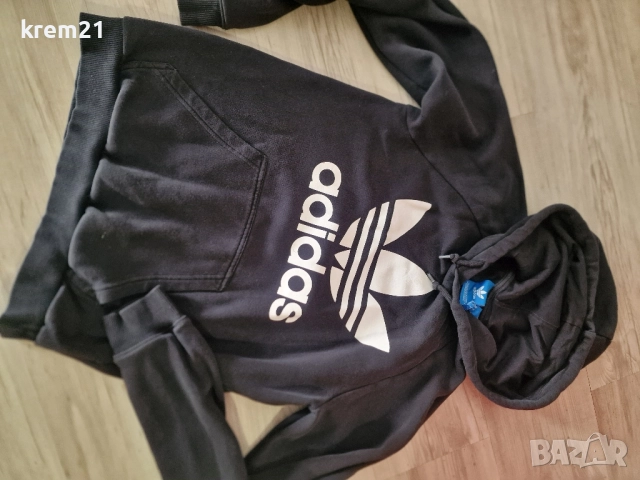 Мъжко худи Adidas номер s, снимка 3 - Суичъри - 52150946