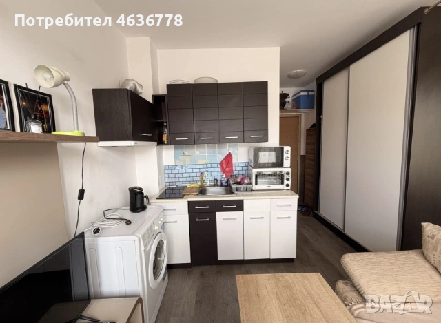 Продава се обзаведено студио в Sunny day 6, снимка 4 - Апартаменти - 54083661
