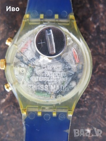 Ръчен часовник Swatch SWISS Chronograph"Sarajevo Olympics 94", снимка 8 - Мъжки - 44242721