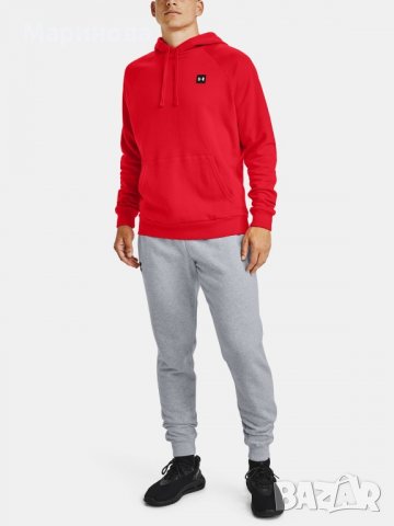 Мъжки червен суитчър Under Armour , снимка 1 - Суичъри - 38115241