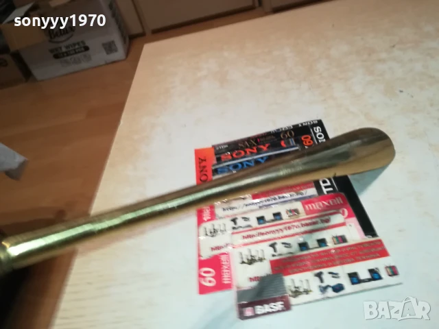 ЛЕБЕД-ОБУВАЛКА-МЕД/МЕСИНГ/ДЪРВО-55СМ МАСИВНА ВНОС SWISS 0208252014LCHERY, снимка 15 - Антикварни и старинни предмети - 51230251