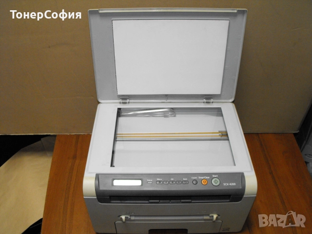 Лазерен принтер скенер копир Samsung SCX-4200 гаранцияя, снимка 3 - Принтери, копири, скенери - 51873385