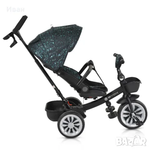 ТОП ЦЕНА!НОВО!Детска триколка Byox Space с регулируема облегалка,EVA гуми, снимка 15 - Детски велосипеди, триколки и коли - 49179371