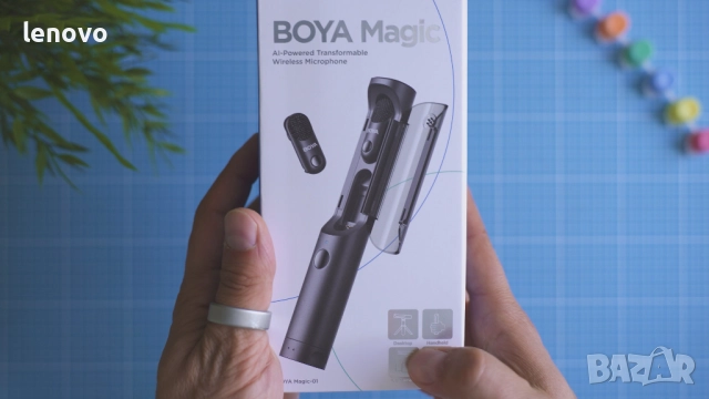 Boya Magic 01 Безжичен микрофон за камера или смартфон