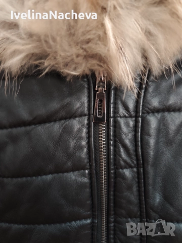 Дамско яке естествена кожа , снимка 2 - Якета - 51625167
