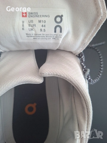 Маратонки On Cloudnova white/pecan, снимка 4 - Маратонки - 54303536