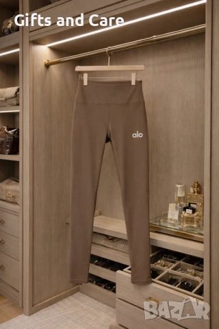 Стягащ и оформящ Клин на alo yoga в бежово и черно, снимка 2 - Клинове - 53910532