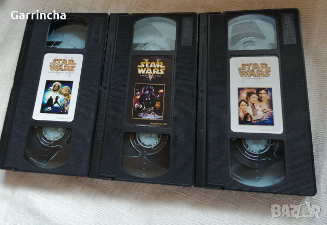 VHS Star Wars , снимка 4 - Други жанрове - 44656659