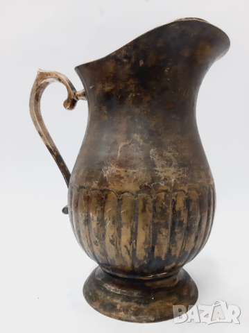 Старинна бронзова кана за вино(2.3), снимка 4 - Антикварни и старинни предмети - 44682044