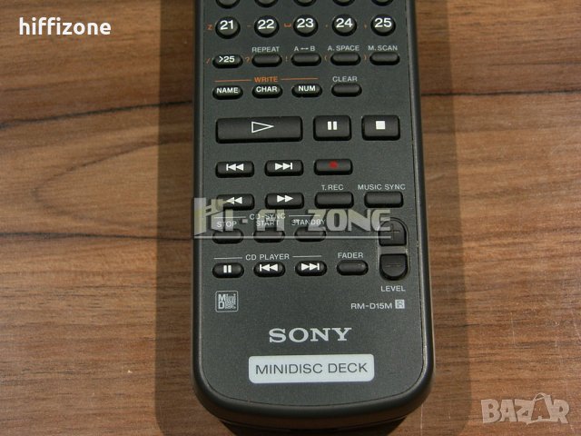 ДИСТАНЦИОННО УПРАВЛЕНИЕ  Sony rm-d15m , снимка 4 - Ресийвъри, усилватели, смесителни пултове - 40678852