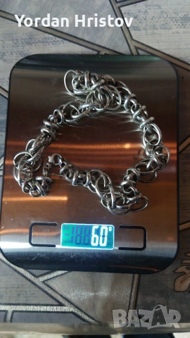 Масивен сребърен ланец 925 – 60 грама , снимка 4 - Други - 54137324