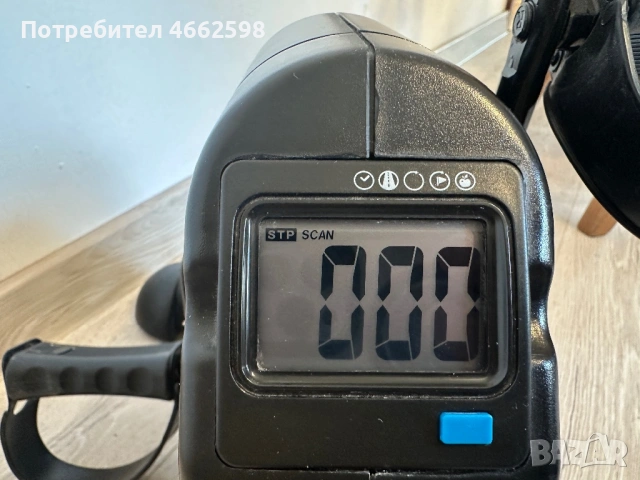 Мини велоергометър DOMYOS 100 – почти нов, безшумен, снимка 3 - Фитнес уреди - 53936228