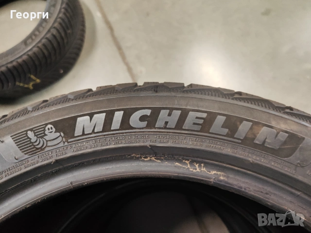 2бр.зимни гуми 225/45/19 Michelin, снимка 3 - Гуми и джанти - 53931290