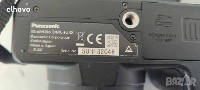 Фотоапарат Panasonic Lumix FZ38 #1, снимка 7 - Фотоапарати - 49919180