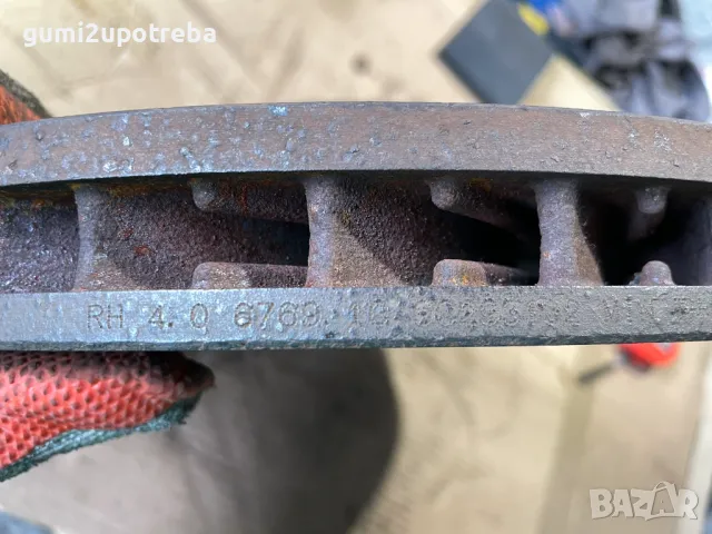 Преден Диск 350мм/34мм Porsche Cayenne 3.0D 92A/EG22/2012, снимка 5 - Части - 49680713