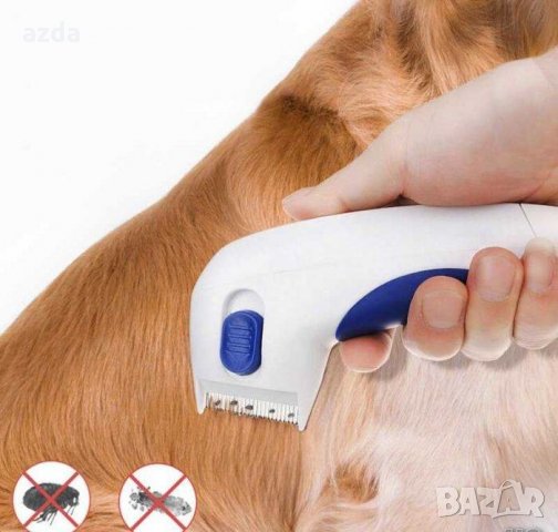Електрически гребен против бълхи за домашни любимци Flea Doctor, снимка 4 - За кучета - 32192714