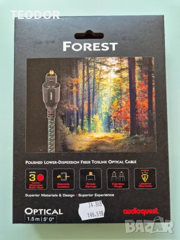 Audioquest forest optical