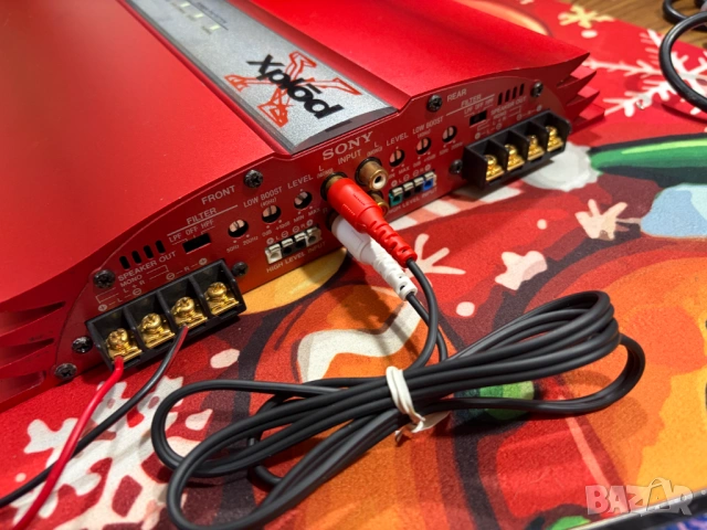 Автоусилвател Sony Xplod XM-754HX, снимка 3 - Аксесоари и консумативи - 54289397