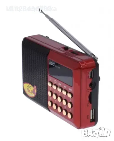 Преносимо радио JOC001, снимка 2 - Радиокасетофони, транзистори - 49700128